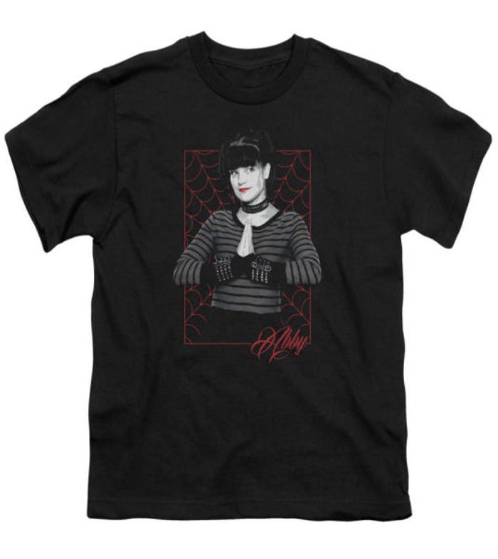 NCIS Abby Webs Kids T-Shirt