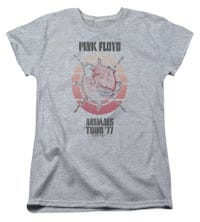 Pink Floyd Animals Tour 77 Womens T-Shirt
