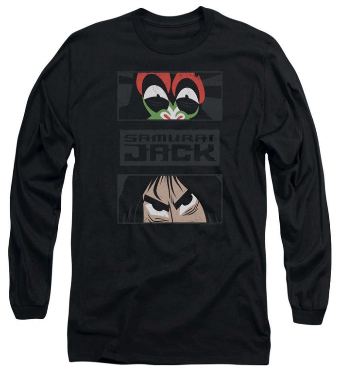 Samurai Jack Stare Down Long Sleeve Shirt