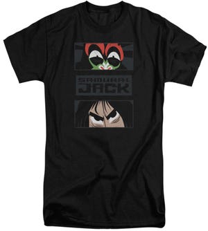 Samurai Jack Stare Down Tall T-Shirt