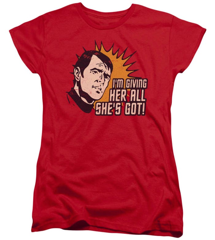 Star Trek Everything Womens T-Shirt