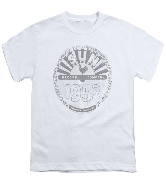 Sun Records Crusty Logo Kids T-Shirt
