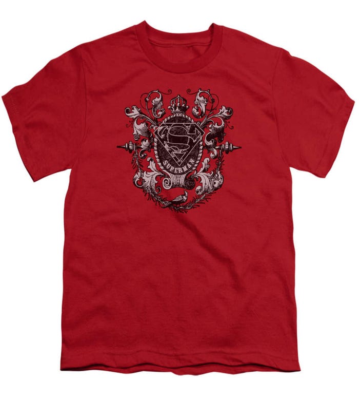 Superman All Hail Superman Kids T-Shirt