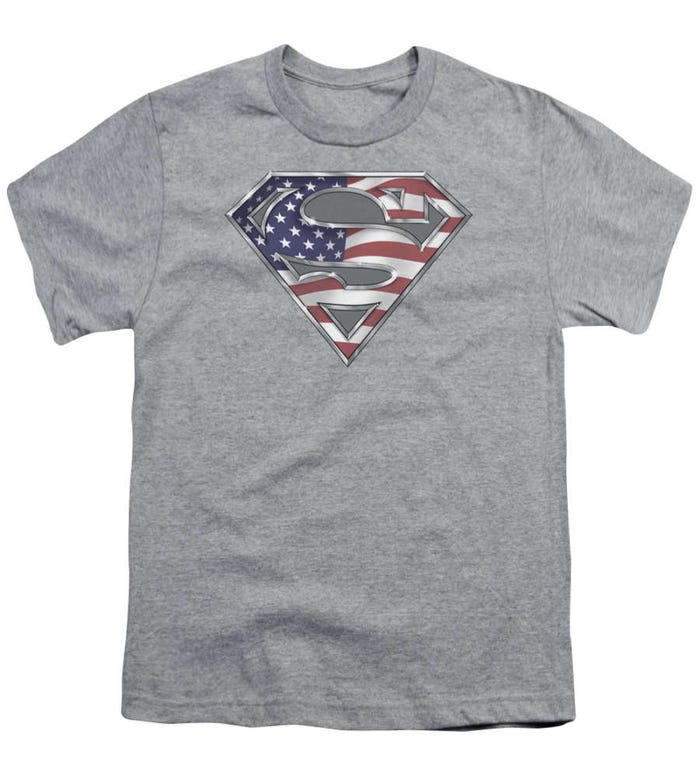 Superman All  Kids T-Shirt