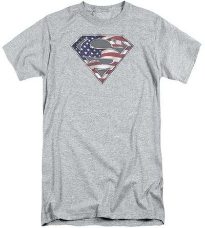 Superman All  Tall T-Shirt