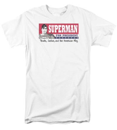 Superman For President T-Shirt