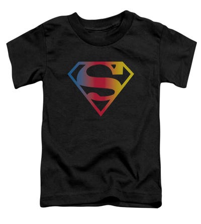Superman Gradient Superman Logo Toddler T-Shirt