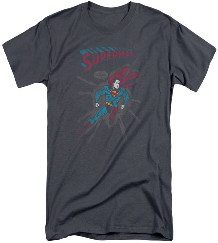 Superman It Tickles Tall T-Shirt