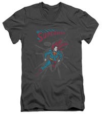 Superman It Tickles V-Neck T-Shirt