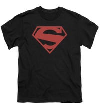 Superman Red Block Kids T-Shirt