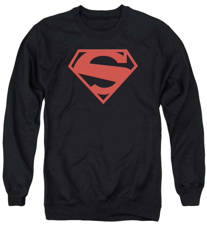 Superman Red Block Sweatshirt