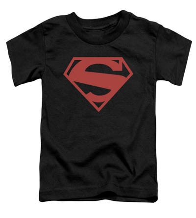 Superman Red Block Toddler T-Shirt