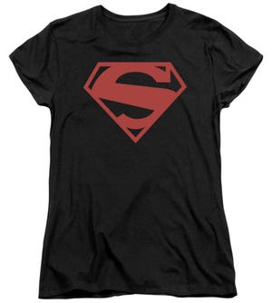 Superman Red Block Women's T-Shirt