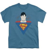Superman Simple Supes Kids T-Shirt