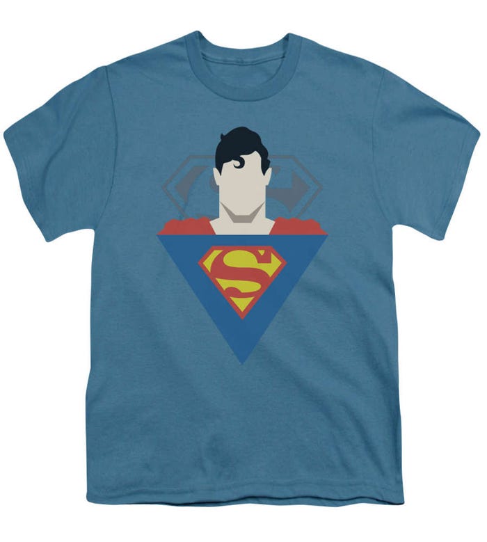 Superman Simple Supes Kids T-Shirt