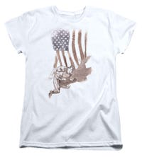Superman Super American Womens T-Shirt