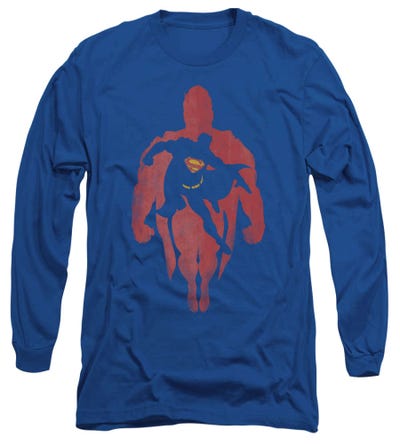 Superman Super Knockout Long Sleeve Shirt