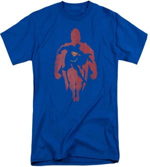 Superman Super Knockout Tall T-Shirt