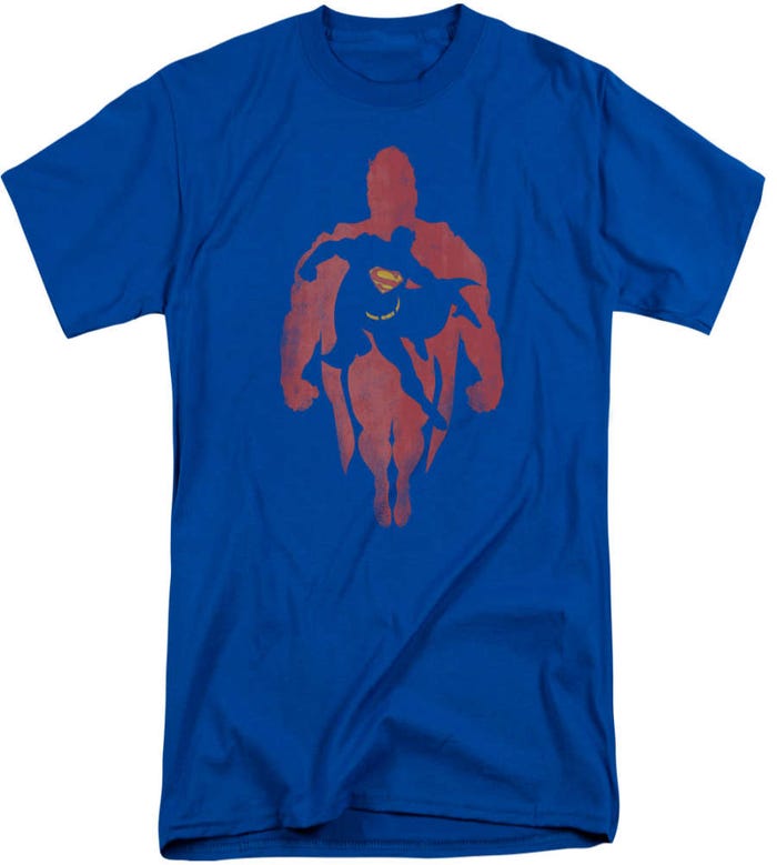 Superman Super Knockout Tall T-Shirt