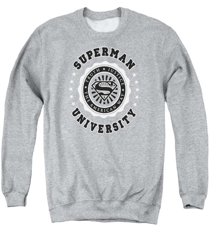 Superman University  Sweatshirt