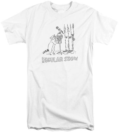 The Regular Show Tattoo Tall T-Shirt