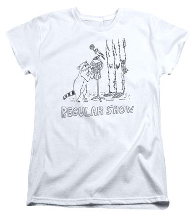 The Regular Show Tattoo Womens T-Shirt