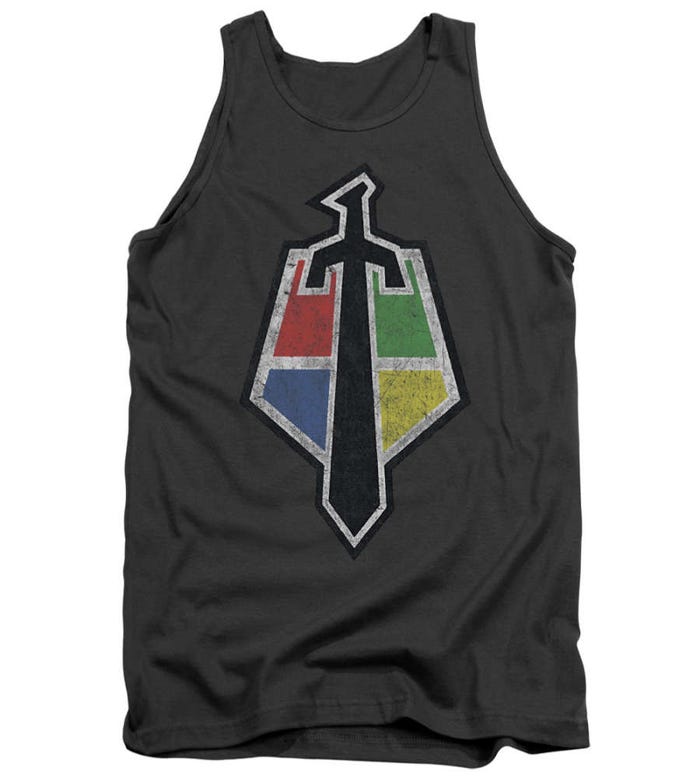 Voltron Sigil Robotic Crest Tank Top