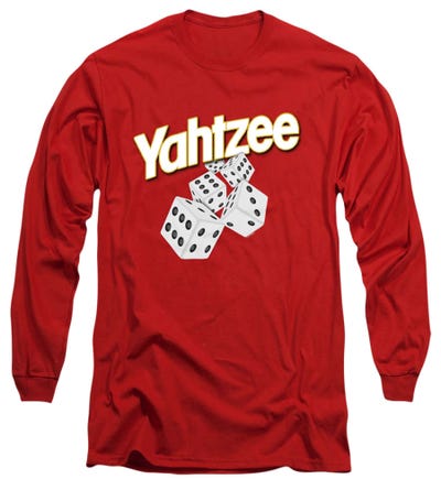 Yahtzee Tumbling Dice Long Sleeve Shirt