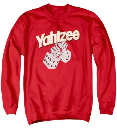 Yahtzee Tumbling Dice Sweatshirt