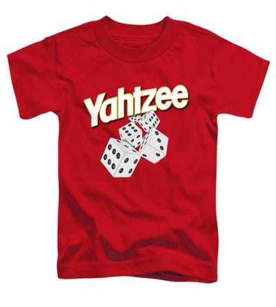Yahtzee Tumbling Dice Toddler T-Shirt