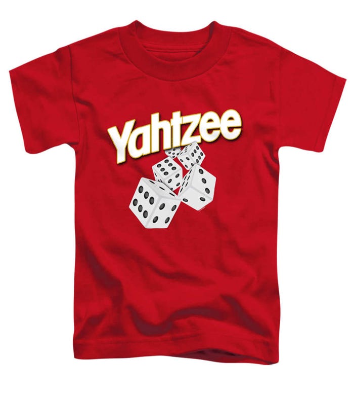 Yahtzee Tumbling Dice Toddler T-Shirt