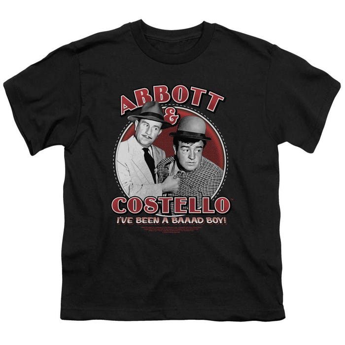 Abbott and Costello I've Been a Bad Boy! Kids T-Shirt