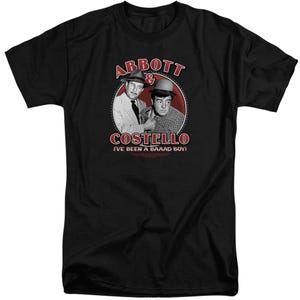 Abbott and Costello I've Been a Bad Boy! Tall T-Shirt