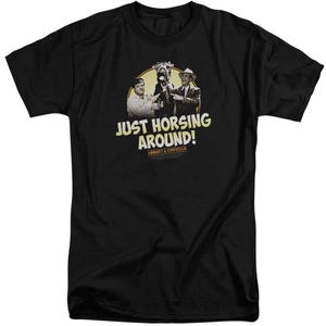 Abbott and Costello Just Horsing Around! Tall T-Shirt