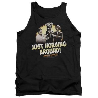Abbott and Costello Just Horsing Around! Tank Top