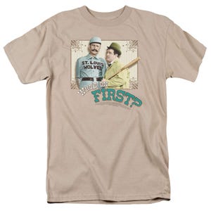 Abbott and Costello Who's On First? T-Shirt