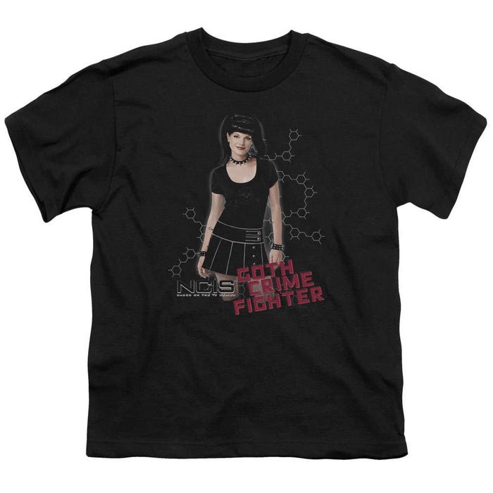 Abby The Gothic Crime Fighter NCIS Kids T-Shirt