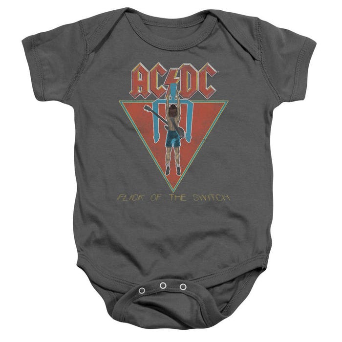 ACDC Flick Of The Switch Baby Bodysuit
