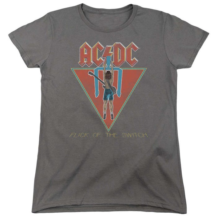ACDC Flick Of The Switch Womens T-Shirt