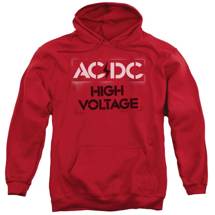 ACDC High Voltage Stencil Hoodie