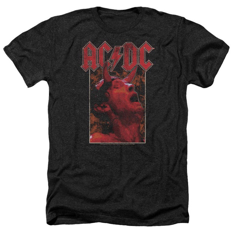 ACDC Horns Heather T-Shirt