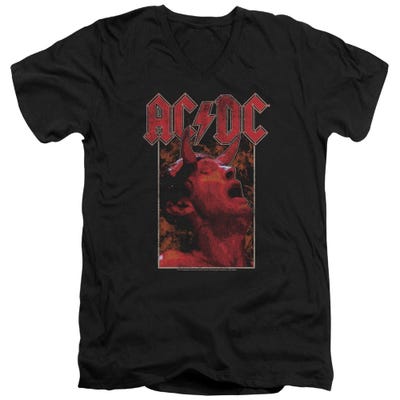 ACDC Horns V-Neck T-Shirt