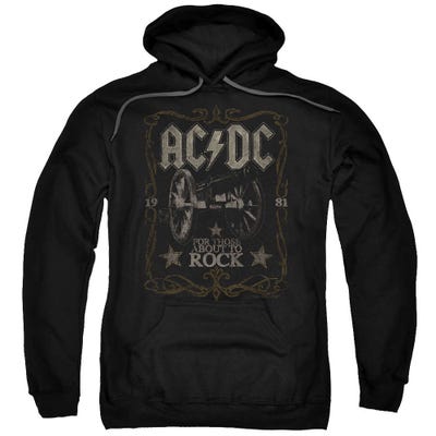 AC/DC Rock Label Hoodie