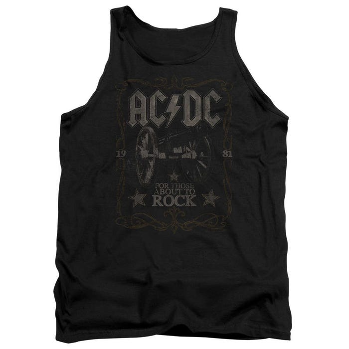 AC/DC Rock Label Tank Top