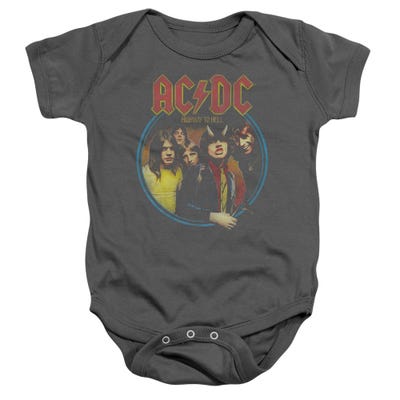 HIGHWAY TO HELL OFFICIAL AC/DC Baby Bodysuit