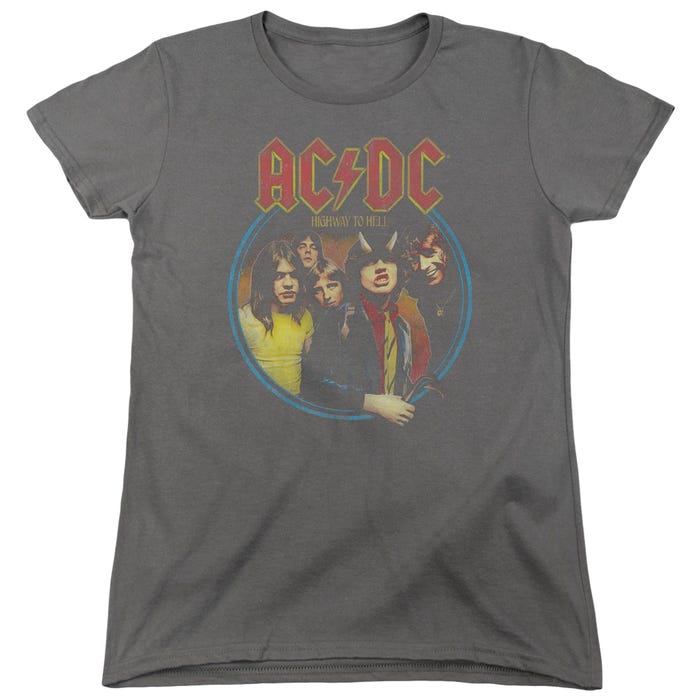 HIGHWAY TO HELL OFFICIAL AC/DC Womens T-Shirt