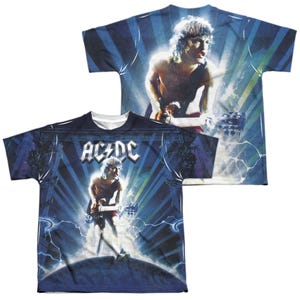 LIGHTNING OFFICIAL AC/DC Kids Sublimation T-Shirt