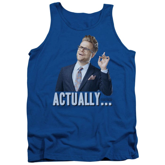 Adam Ruins Everything Actually Tank Top