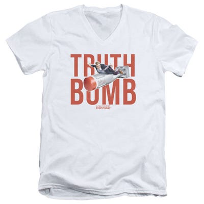 Adam Ruins Everything Truth Bomb V-Neck T-Shirt