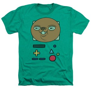 Adventure Time BMO Mask Heather T-Shirt